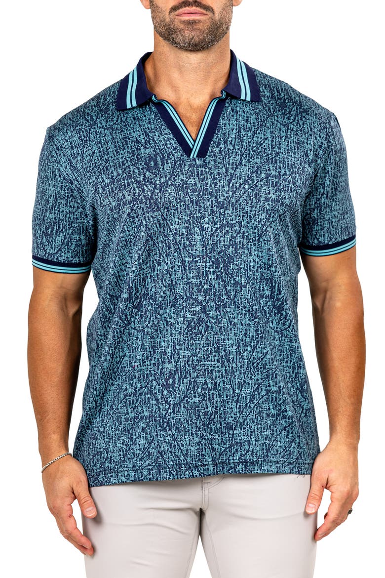 Marthy Blue Polo, Main, color, BLUE
