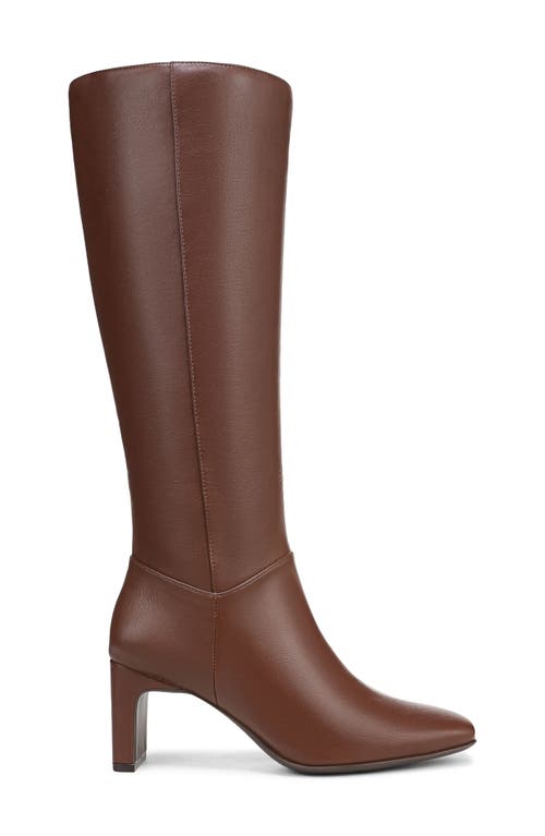 Naturalizer Nona Square Toe Boot In Brown