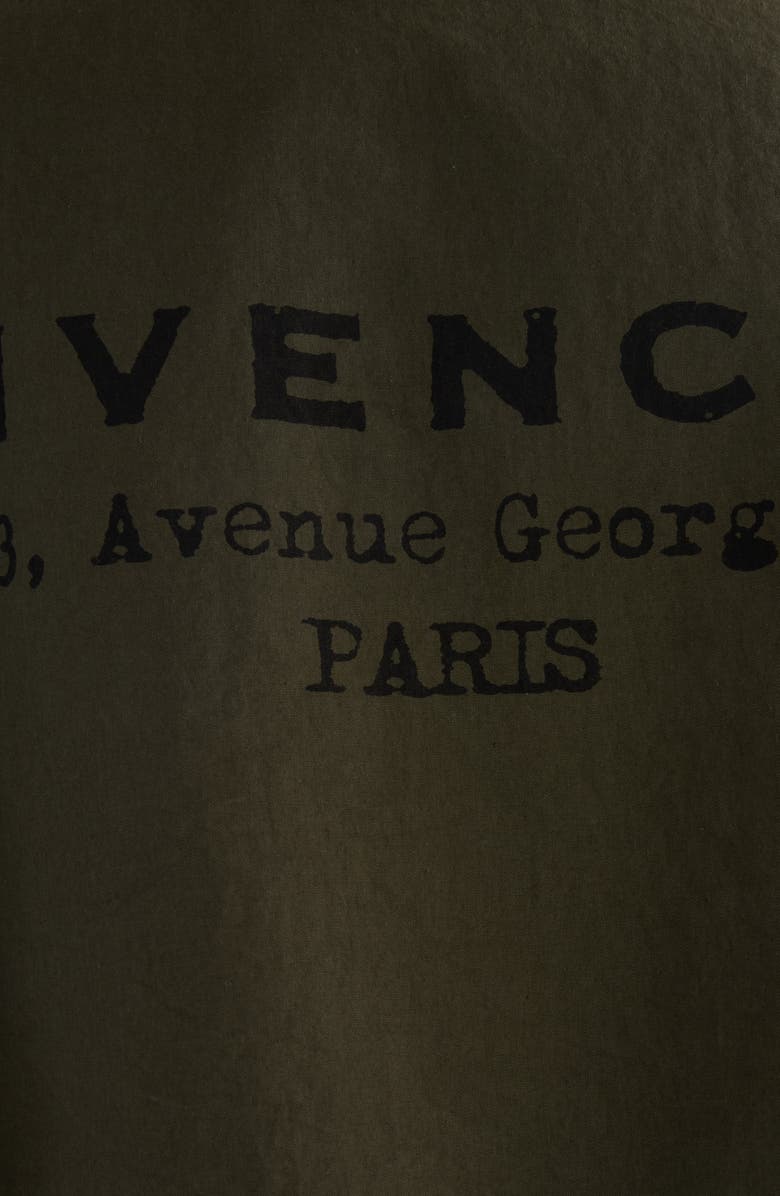 Givenchy Cocoon Parka, Alternate, color, Khaki