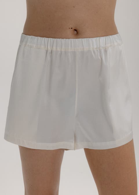 Silk Mini Shorts