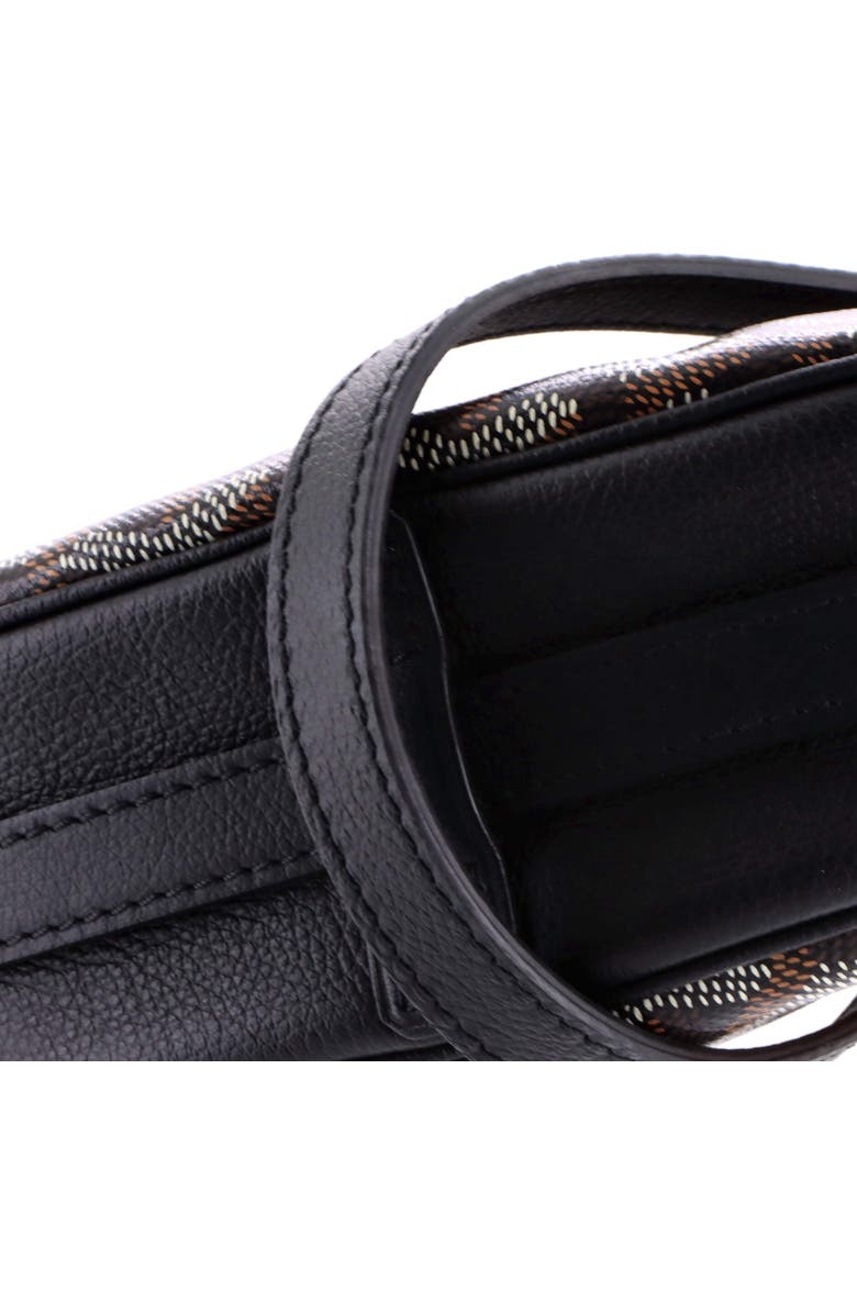 Pre-Owned Goyard Hirondelle Shoulder Bag Coated Canvas and Leather, Alternate, color, Black