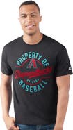 STARTER Men's Starter  Black Arizona Diamondbacks Prime Time Property Of T-Shirt