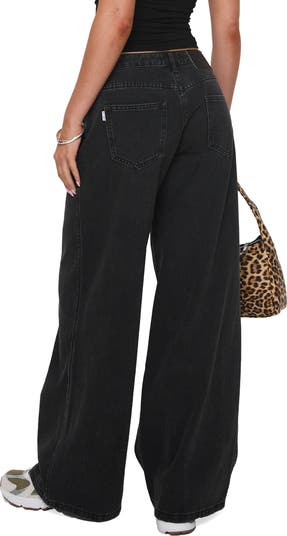 Ramos Low Rise Wide Leg Jeans