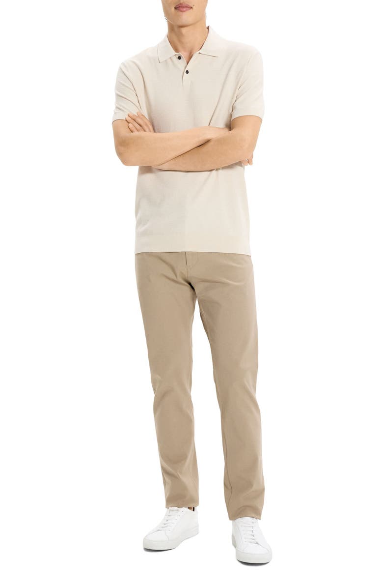Theory Soris T-Light Polo, Alternate, color, Alabaster