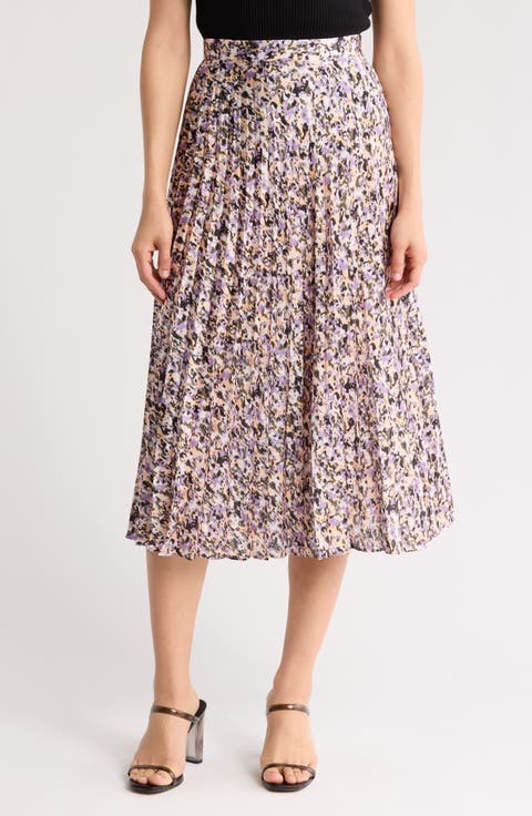Vlissa Pleated Maxi Skirt