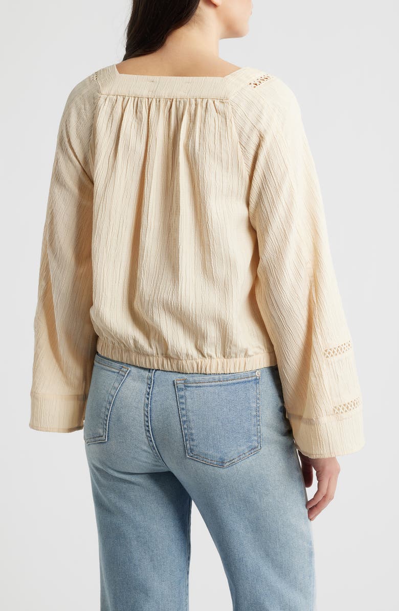 CITY BLUES Bohemian Long Sleeve Top, Alternate, color, 