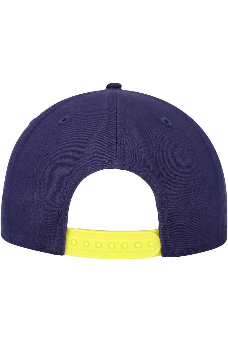 Men's New Era  Navy Nashville SC Heritage The Golfer Snapback Hat, Alternate, color, Navy
