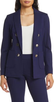 Anne Klein Faux Double Breasted Jacket