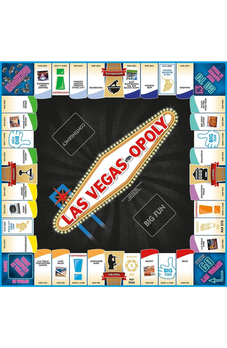 Late for the Sky Lasvegasopoly, Strategy Game, Alternate, color, 