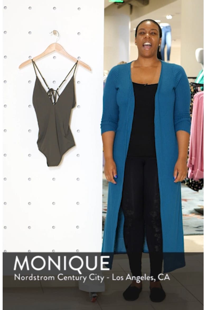 Salt Water One-Piece Swimsuit video