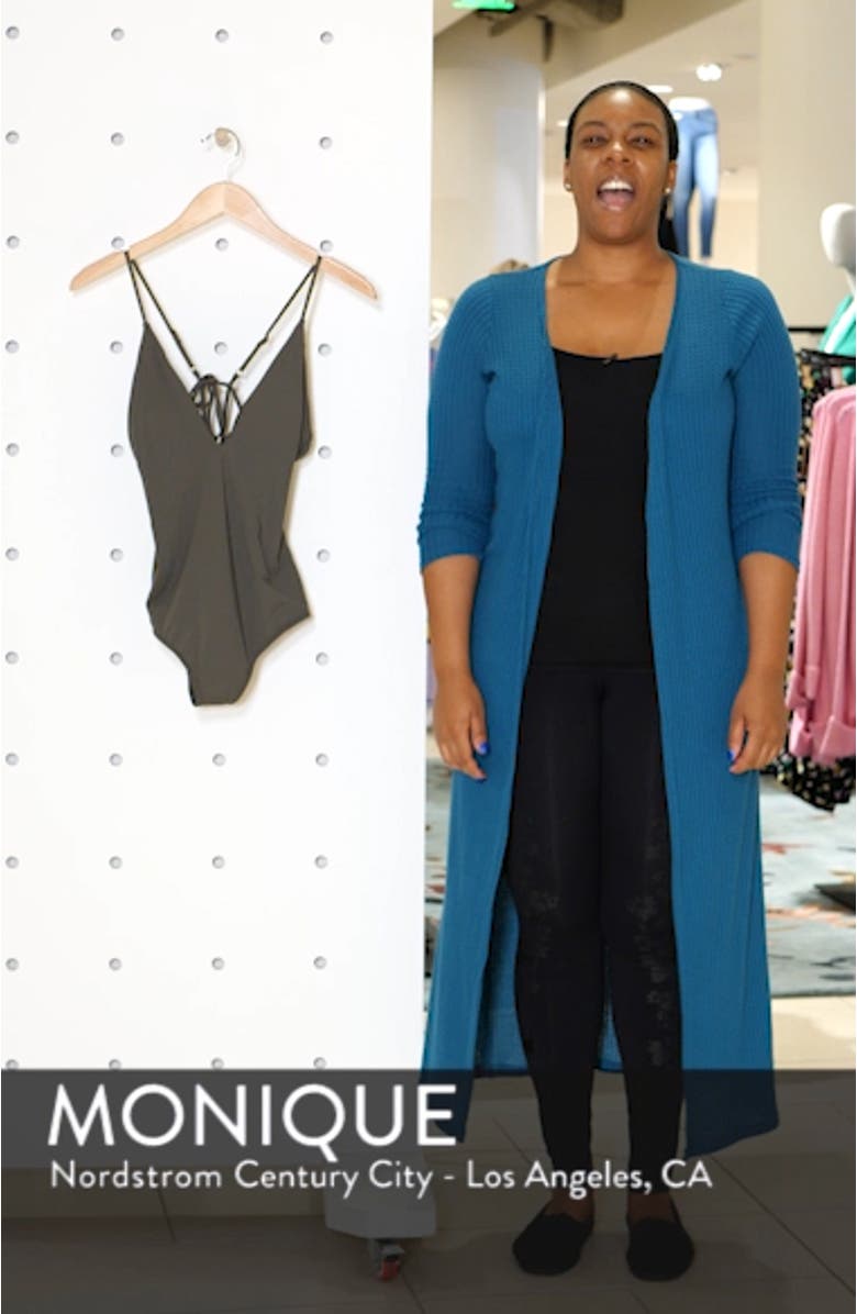 Salt Water One-Piece Swimsuit, sales video thumbnail