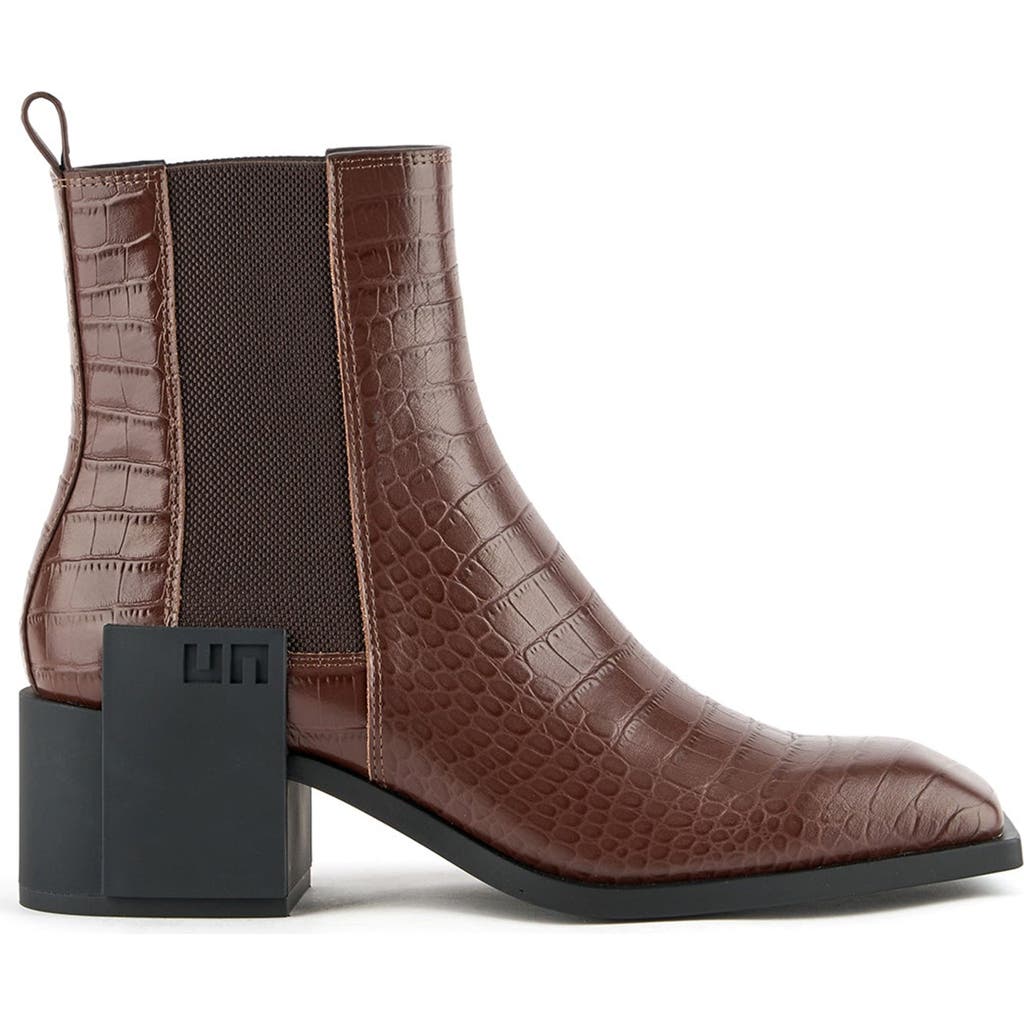 United Nude Jimmy Mens Chelsea Boot In Brown