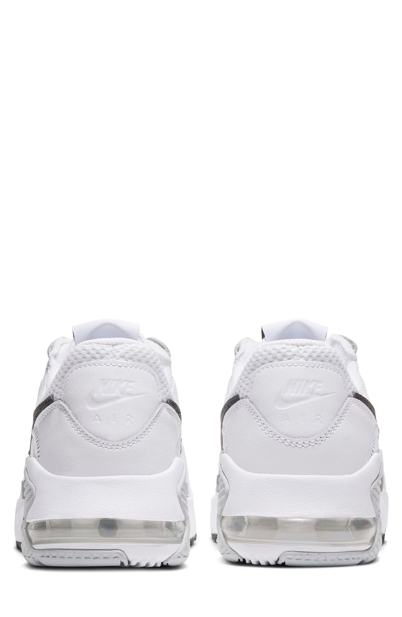 Nike Air Max Excee Sneaker, Alternate, color, 101 White/Black