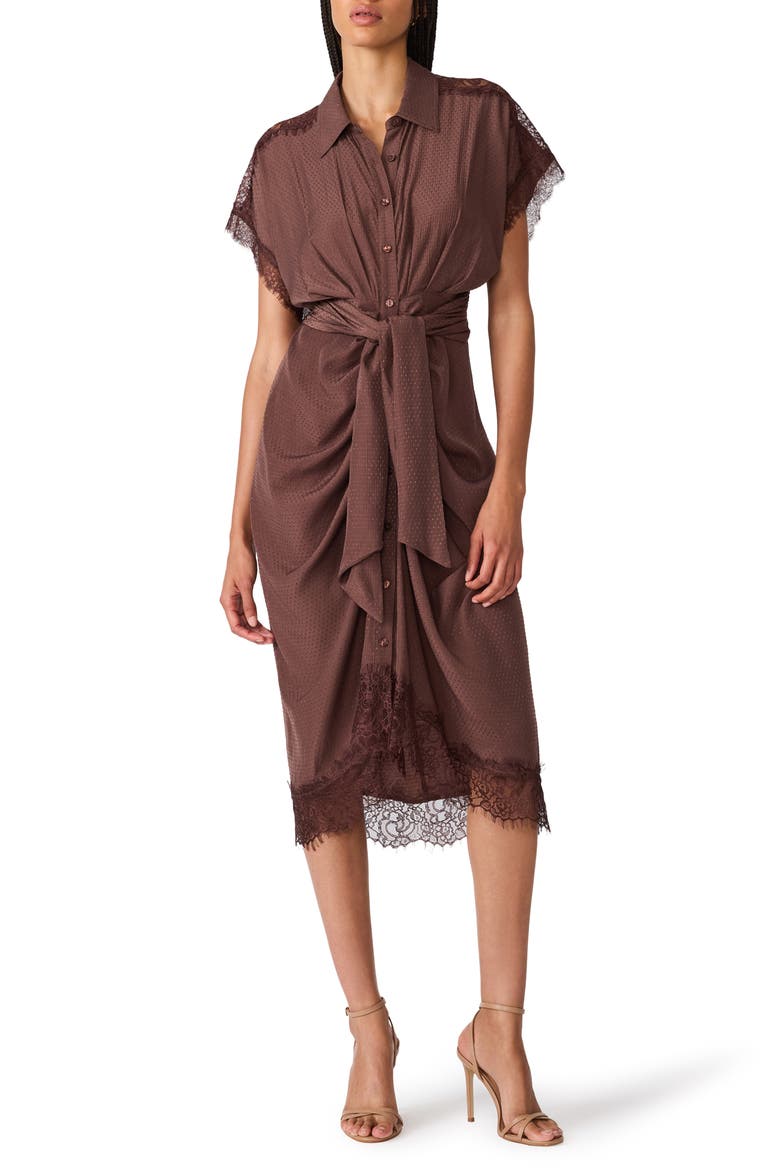 Tori Shirtdress, Main, color, WALNUT