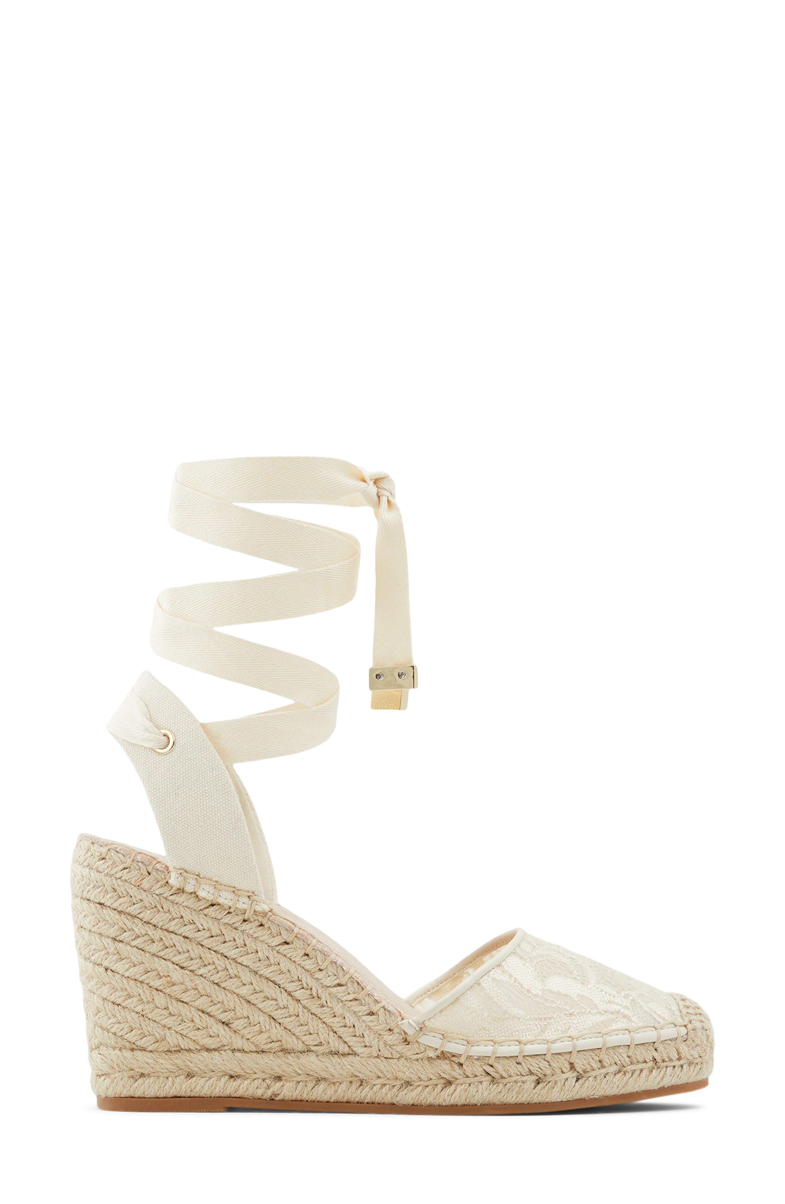 ALDO Efemina Espadrille Platform Wedge Sandal, Alternate, color, 