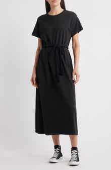 THE GREAT. The Boxy Tee Cotton Dress
