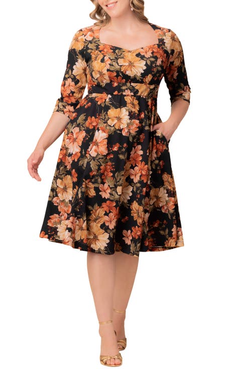 Royal Metallic Dress (Plus)