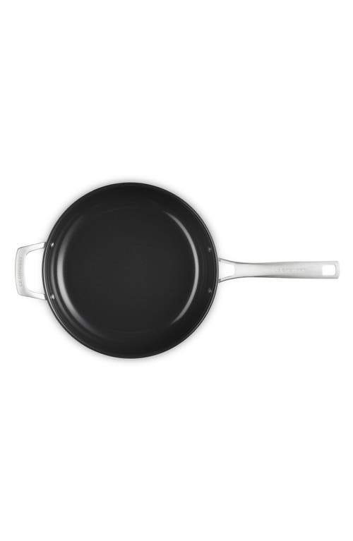 Le Creuset Essential Stainless Steel Nonstick 11-inch Frying Pan In Metallic