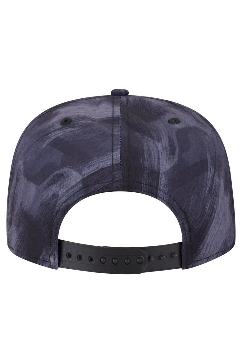 Men's New Era Navy San Francisco Giants Printed Golfer Snapback Hat, Alternate, color, Navy