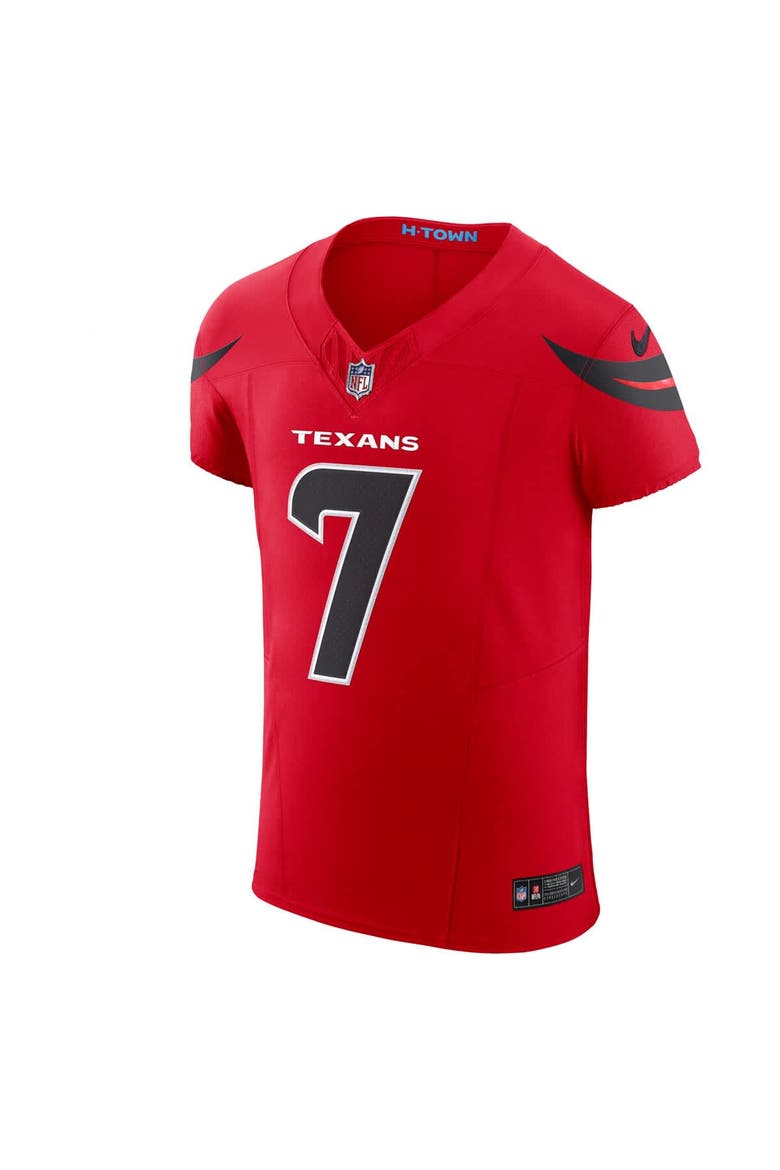 Men's Nike C.J. Stroud Red Houston Texans Alternate Vapor F.U.S.E. Elite Jersey, Alternate, color, Red