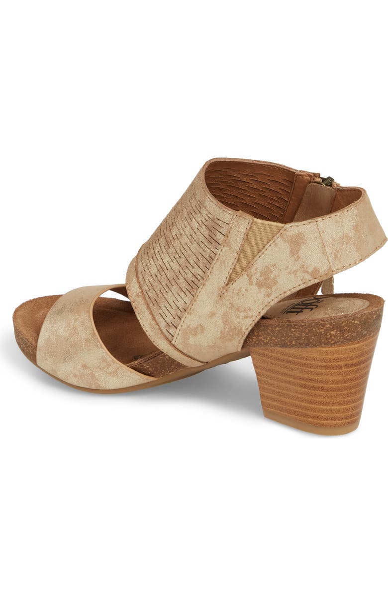 Söfft Milan Block Heel Sandal, Alternate, color,