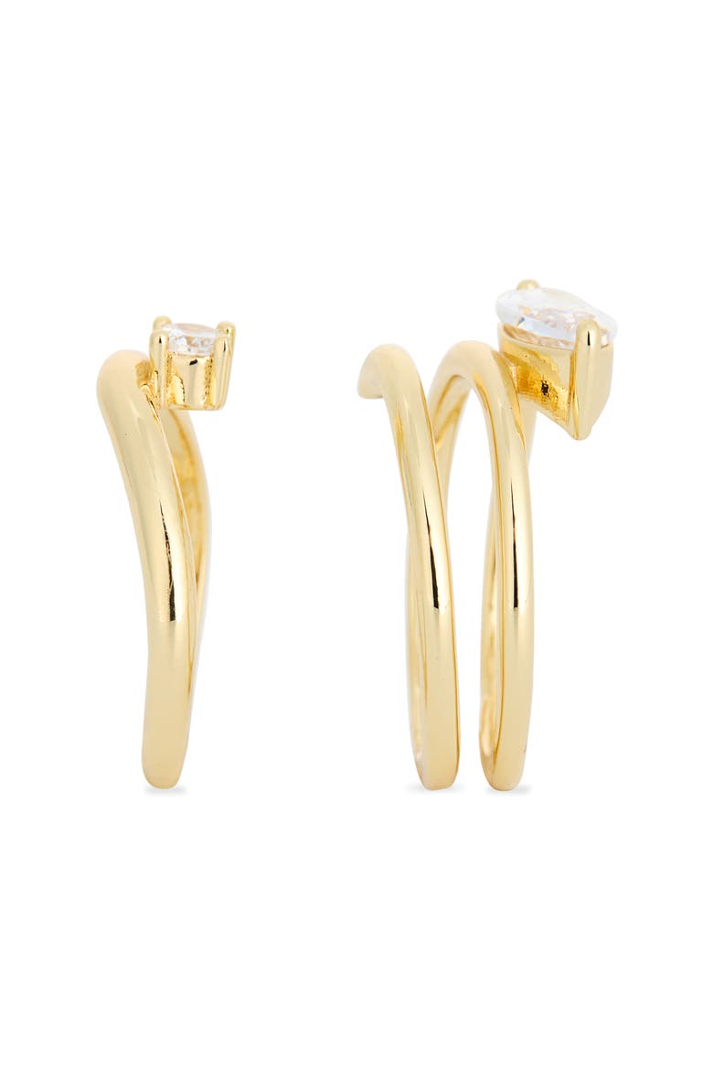 2-Pack Cubic Zirconia Ring Stack, Alternate, color, CLEAR- GOLD