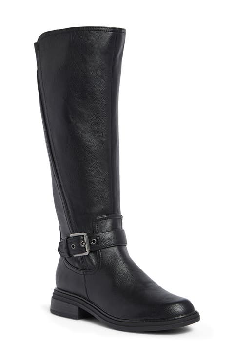 Luxe Knee High Faux Leather Boot