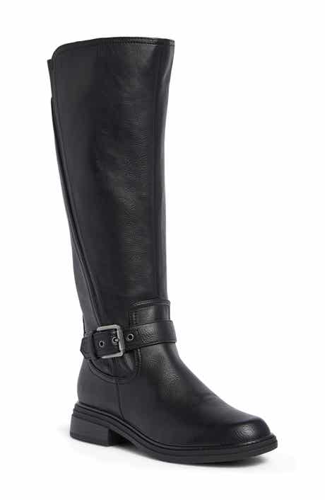 Luxe Knee High Faux Leather Boot