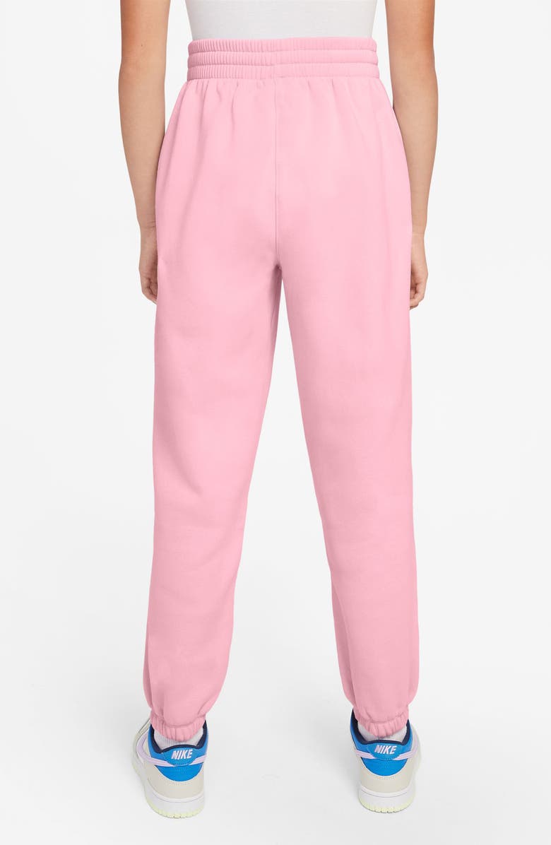 Nike Kids' Sportswear Club Fleece Sweatpants, Alternate, color, Md Sft Pnk/Md Sft Pnk/Wht
