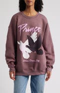 Merch Traffic Prince Birds Graphic Sweatshirt