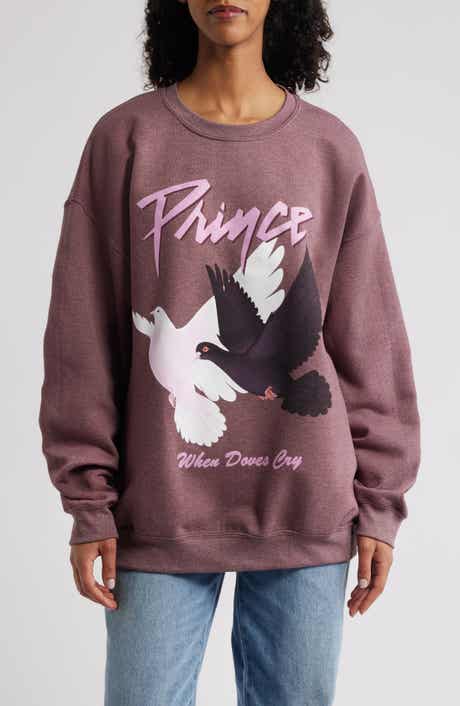 Merch Traffic Prince Birds Graphic Sweatshirt