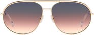 Isabel Marant 62mm Oversize Navigator Sunglasses