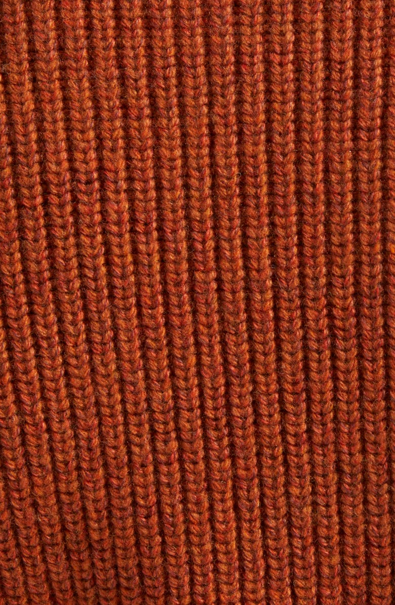 Waste Yarn Project Odd Colorblock Wool Blend Sweater, Alternate, color, Tonal Brown