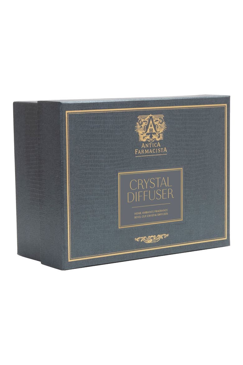 Santorini Crystal Decanter Reed Diffuser Set, Alternate, color, PROSECCO