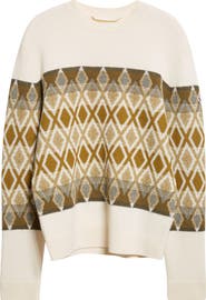 Moncler Fair Isle Virgin Wool Sweater