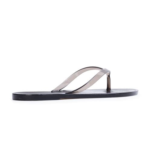 Black Suede Studio Jeli Pvc Sandals In Black
