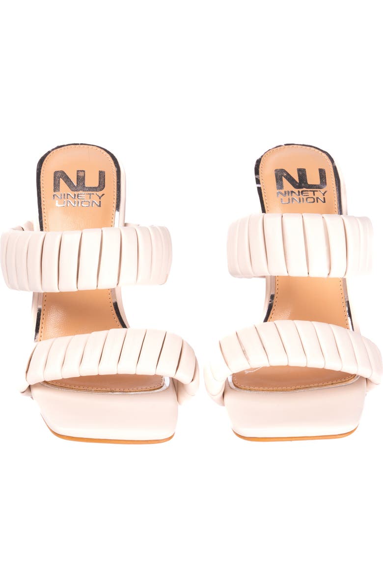 NINETY UNION Ash Heeled Sandal, Alternate, color, Ivory
