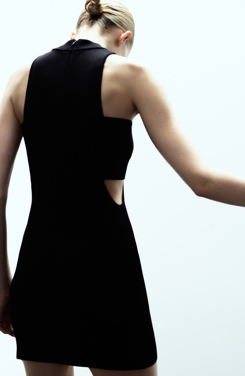 MANGO x Kaia Gerber Cutout Knit Dress, Alternate, color,