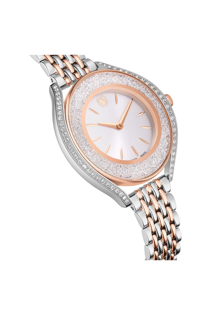 Swarovski Crystalline Aura Bracelet Watch, 35mm x 40mm, Alternate, color, 