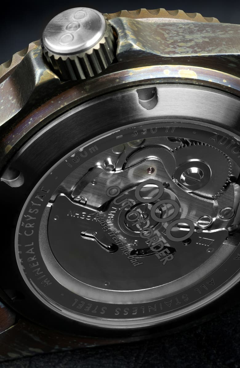 OUT OF ORDER Quaranta Bracelet Watch, 40mm, Alternate, color, Sand