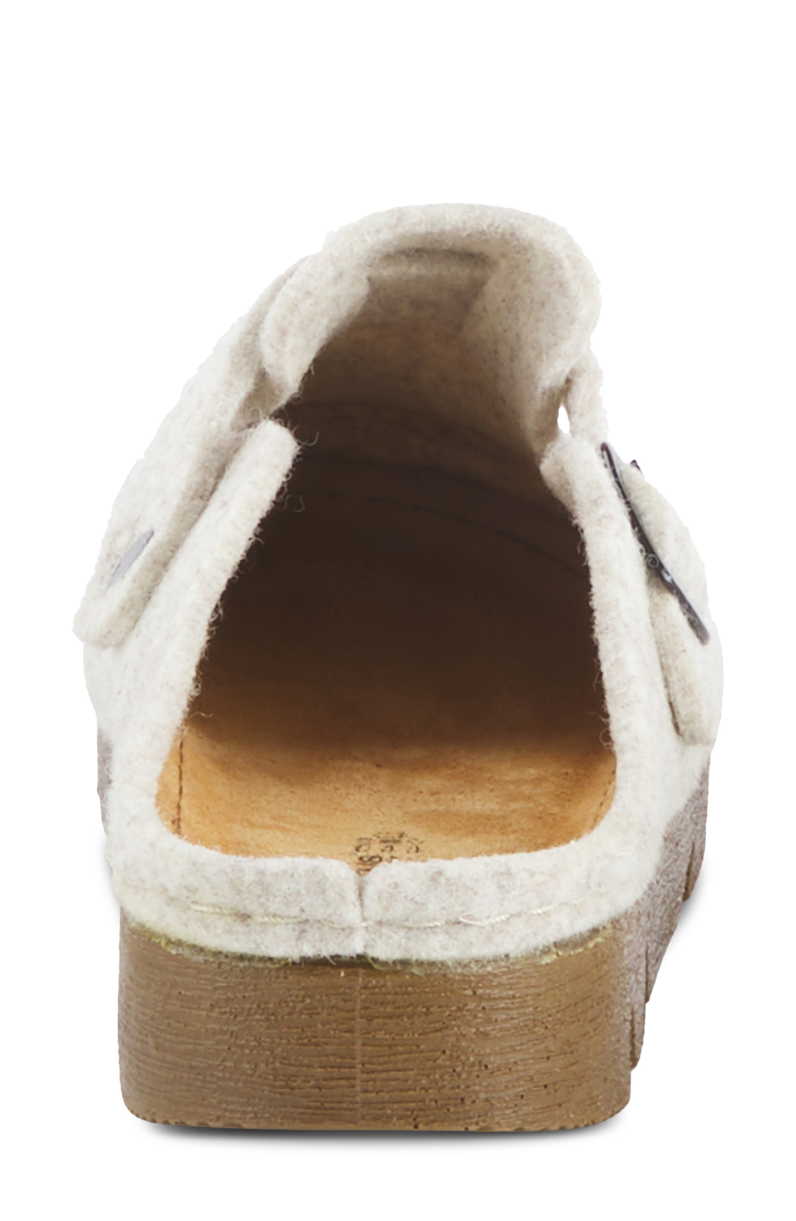 Flexus by Spring Step Clogger Mule, Alternate, color, Light Beige