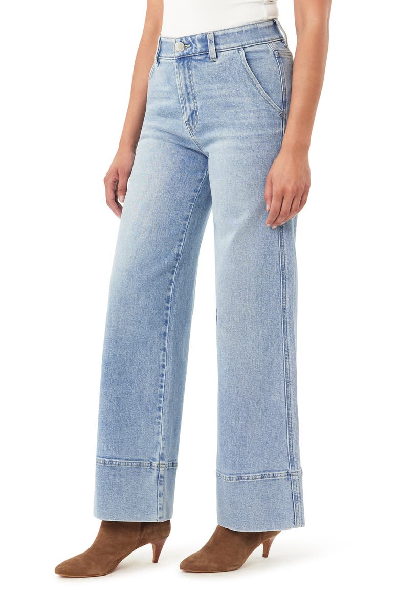 Night in London 31-Inch High Rise Wide Leg Trouser Jeans, Alternate, color, SLOANE