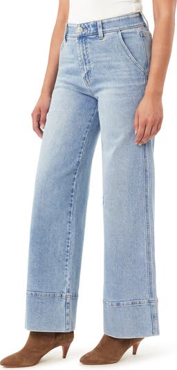 Night in London 31-Inch High Rise Wide Leg Trouser Jeans