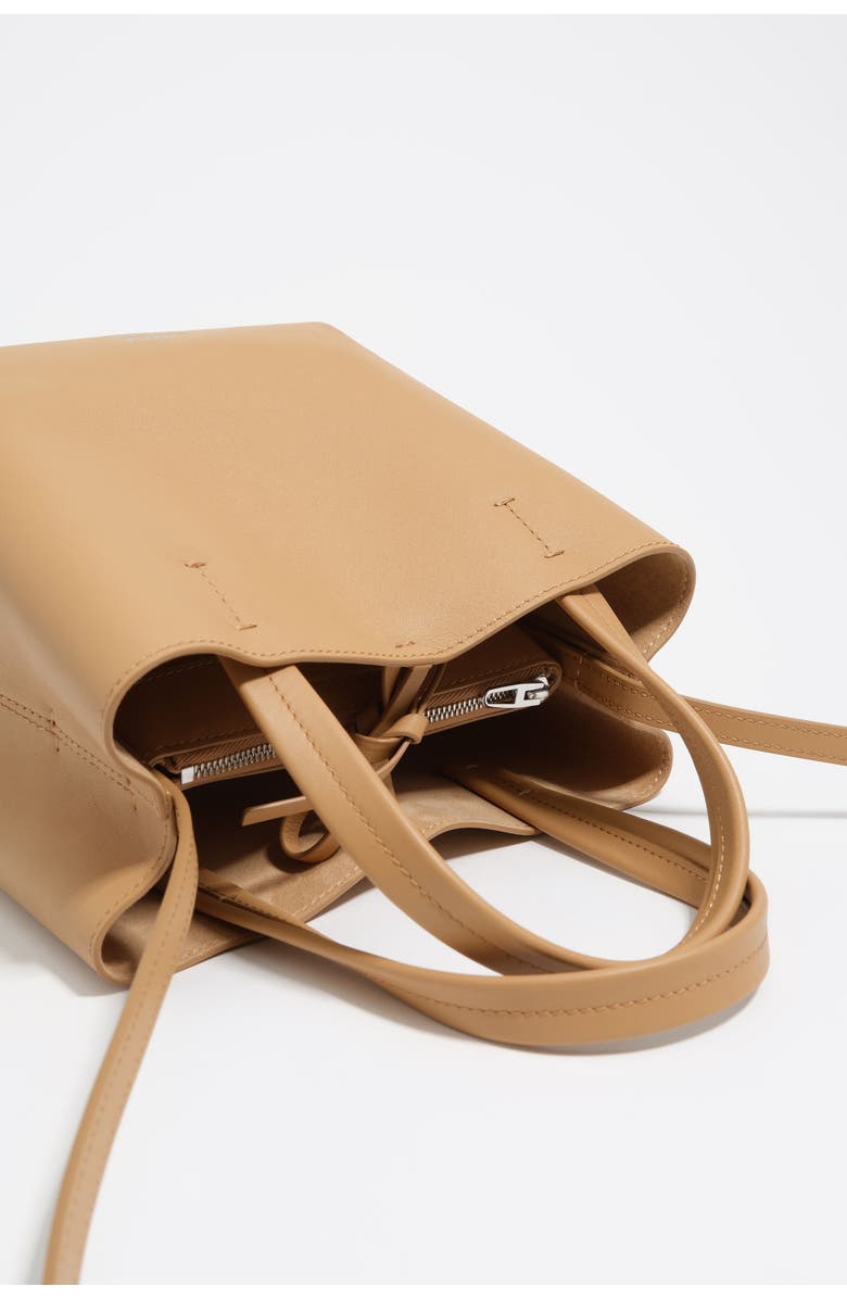 Bimba y Lola Small Leather Chihuahua Bag, Alternate, color, Desert