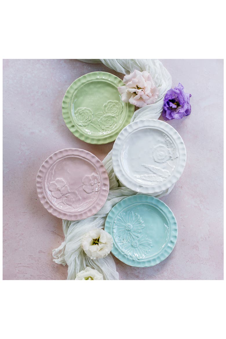 Pietri Fiori Canape Plate, Alternate, color, BLUE