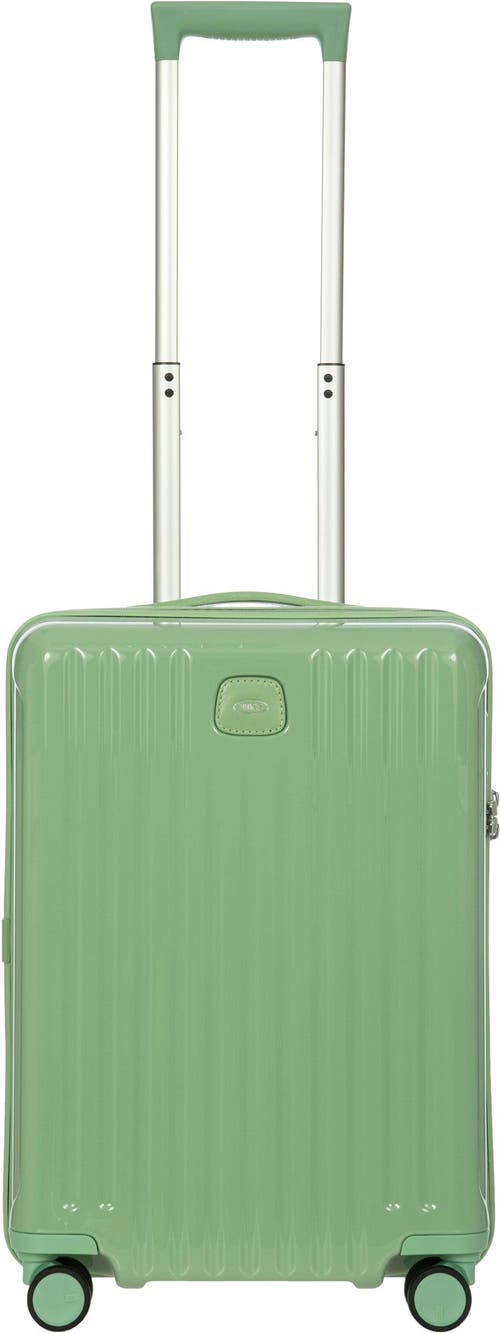 Bric's Positano 21" Carry-on Spinner In Green
