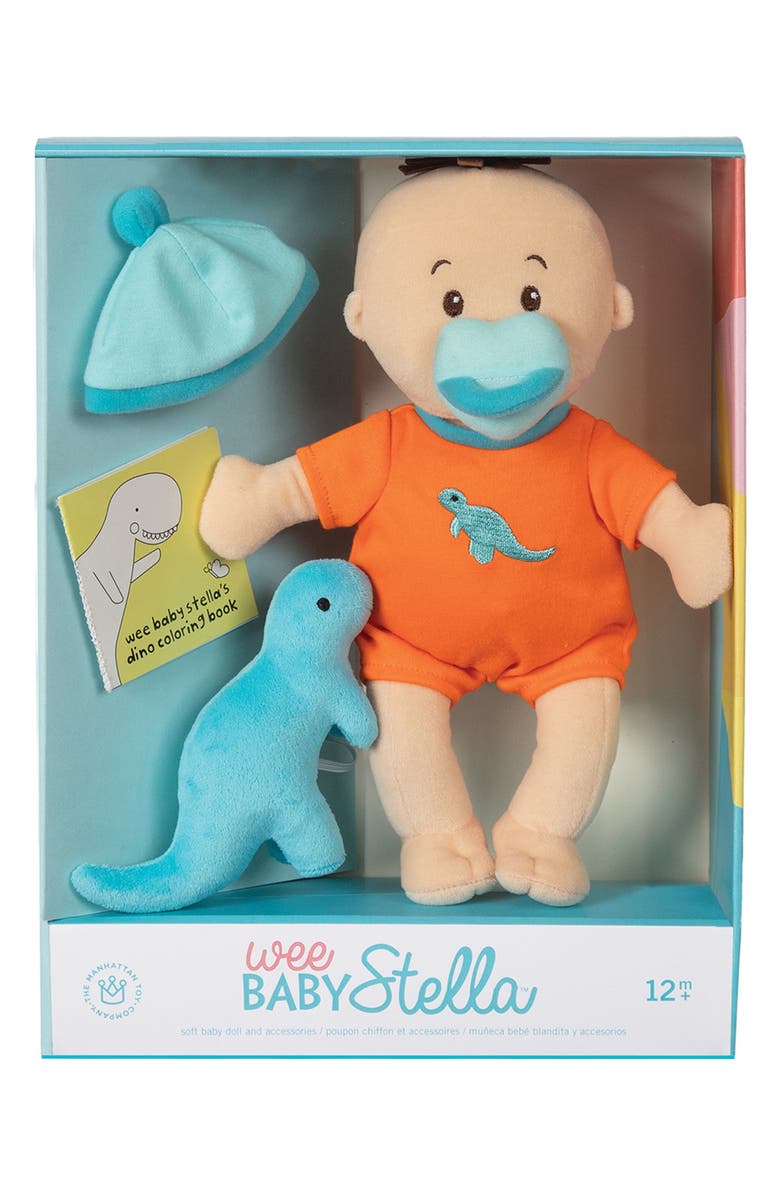 Manhattan Toy Wee Baby Stella Tiny Dino Set, Alternate, color,
