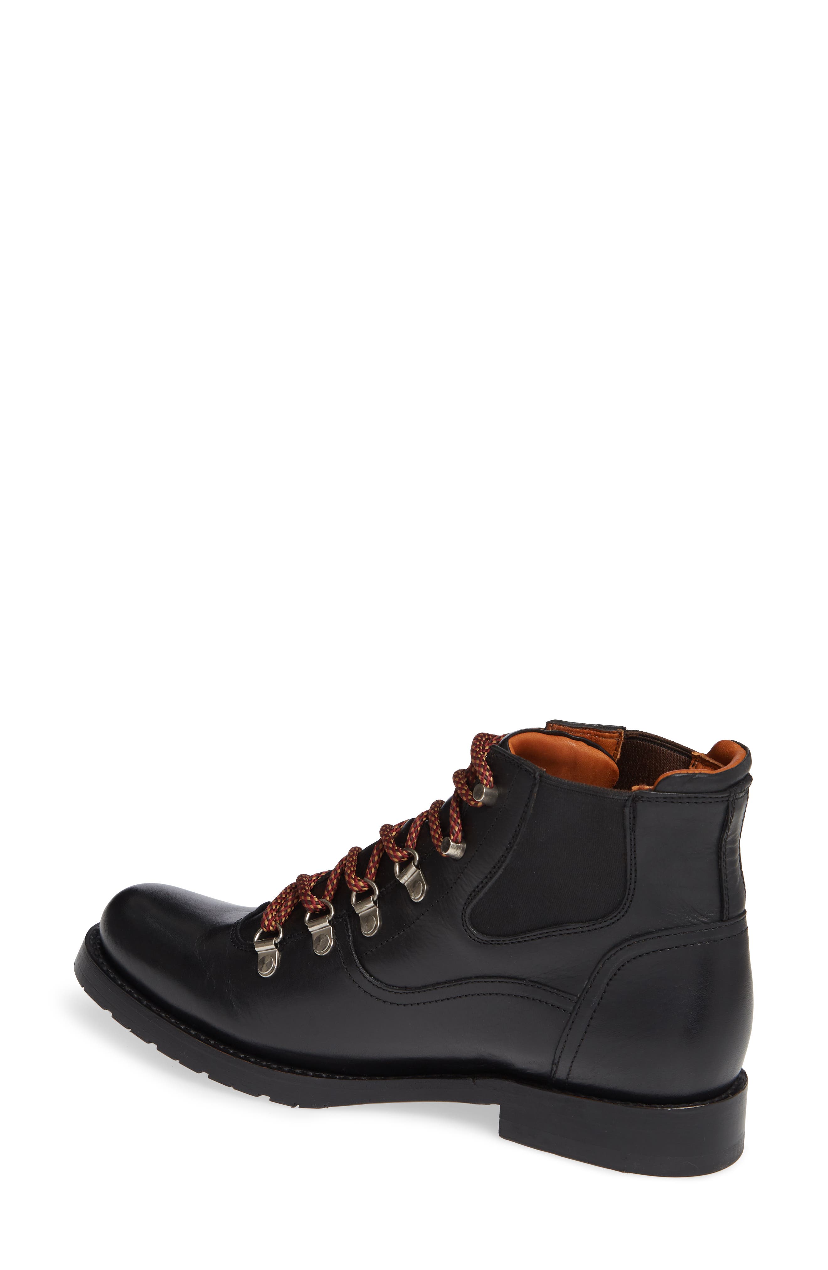 by Ariat Victoria Hiking Bootie, Alternate, color, BLACK LEATHER
