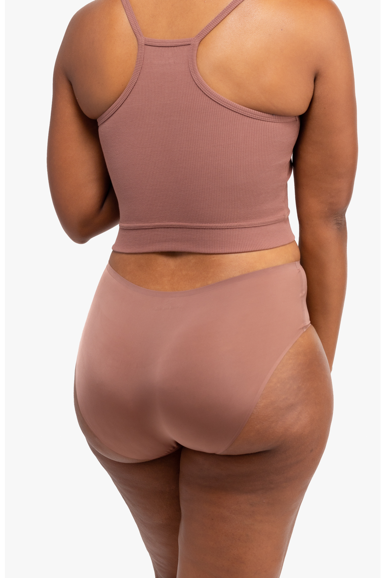 No Brainer Seamless Briefs, Alternate, color, Toffee