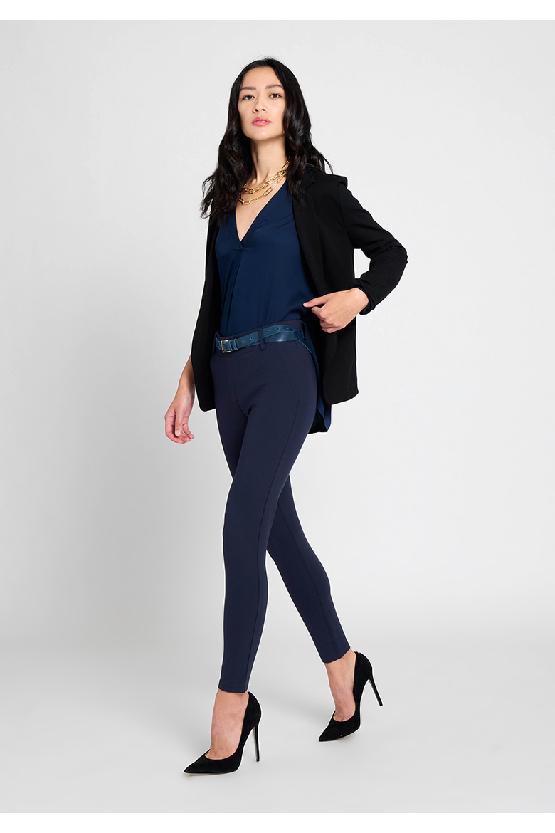 Classic DPYP Dress Pant Yoga Pant | Skinny, Alternate, color, Navy